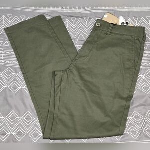Banana Republic Slim Olive Green Chino Pants Size 31x30